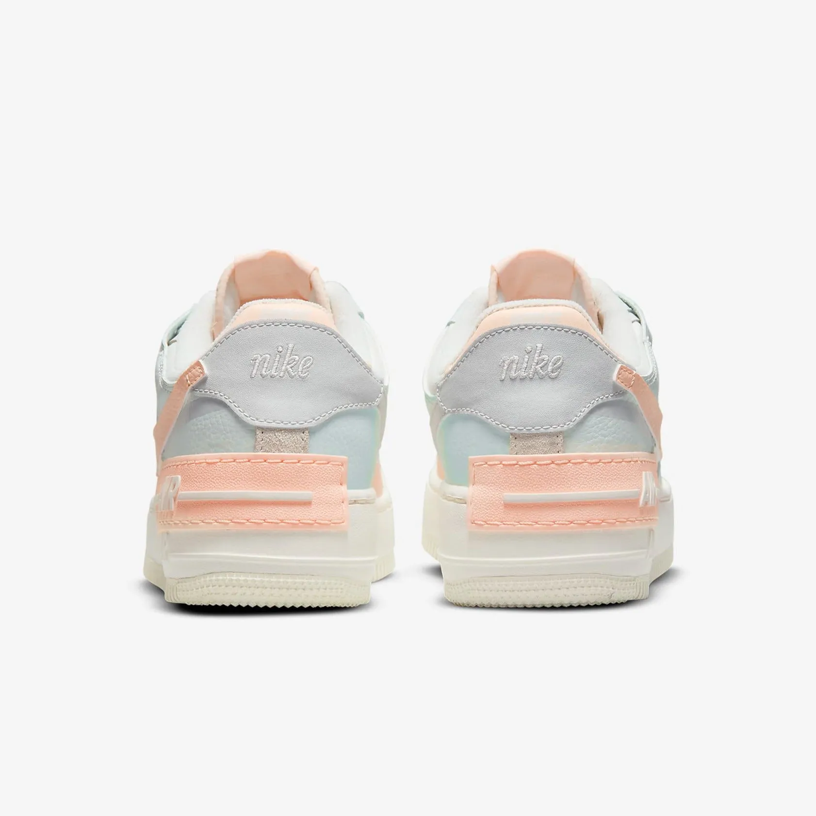 Women's Nike Air Force 1 Shadow (Sail/Crimson Tint/Photon Dust/Barely Green)(CU8591-104)