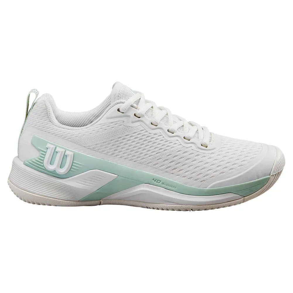 Women's Rush Pro 4.5 Tennis Shoes White and Tofu