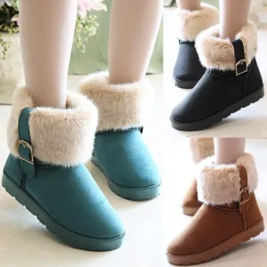 Women's Snow Boots Ankle Boots Warm Shoes