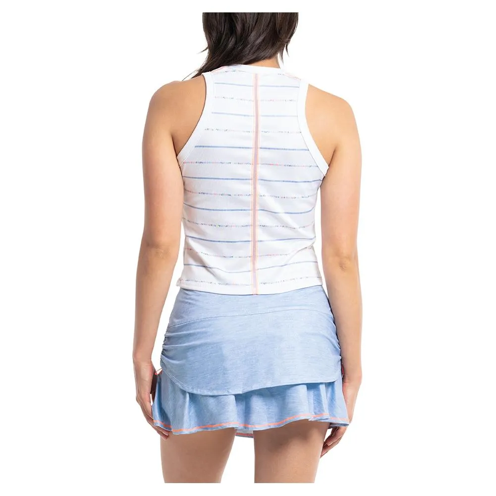Women`s So In Love Tennis Tank White