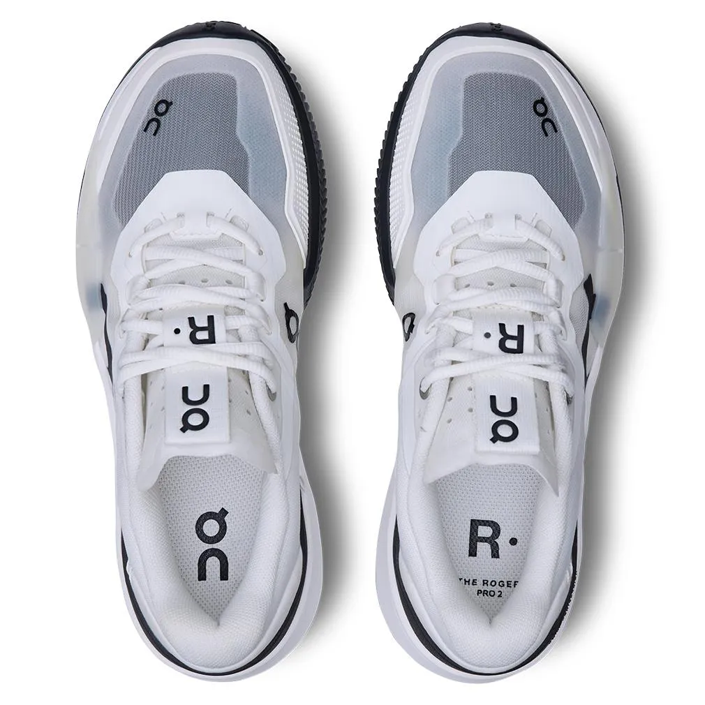 Women`s The Roger Pro 2 Clay Tennis Shoes White and Black