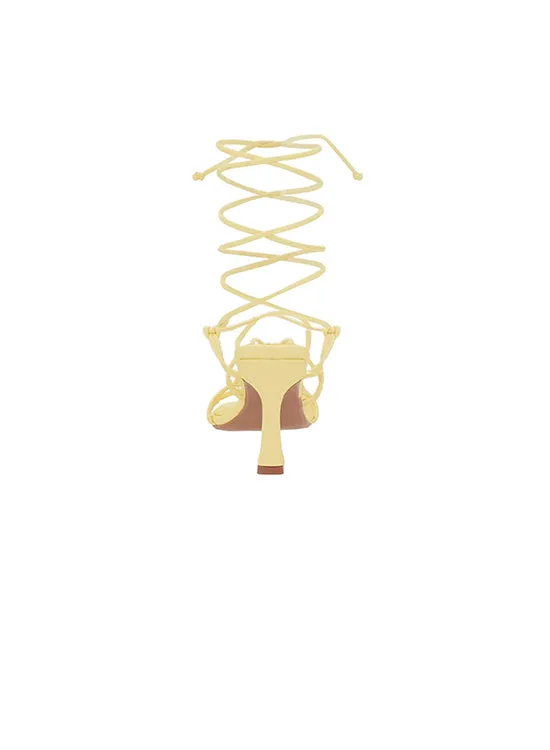 Yellow Olivina Heel Sandal for woman