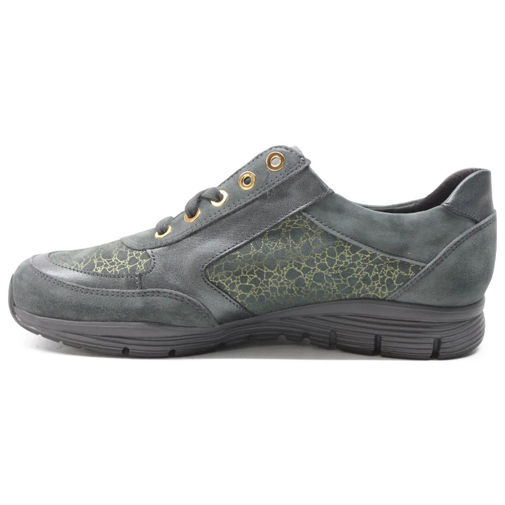 Ylona Velvet Leather Women's Trainers