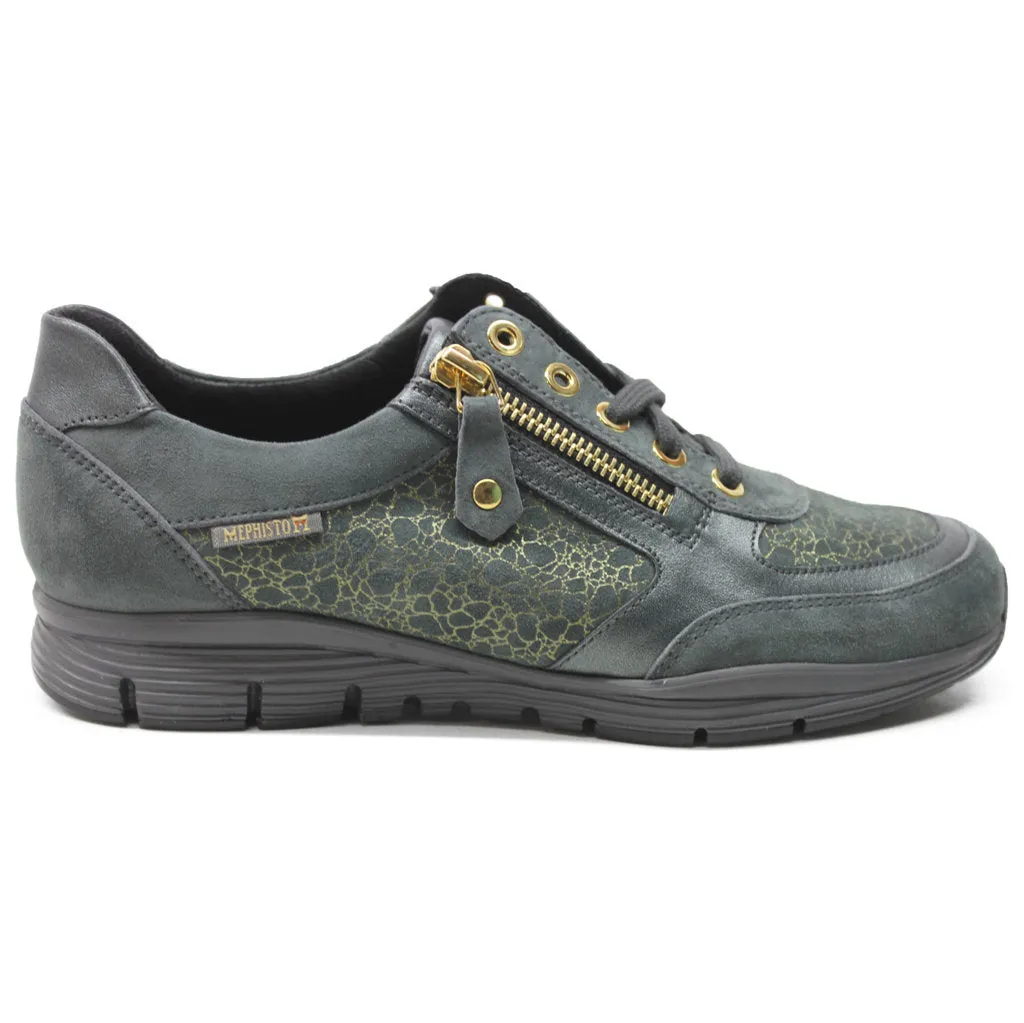 Ylona Velvet Leather Women's Trainers