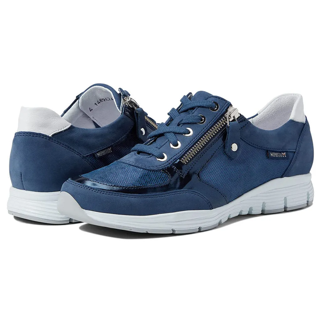 Ylona Velvet Leather Women's Trainers